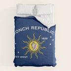 Conch Republic Flag Comforter Gallery Image 6
