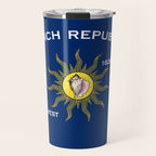 Conch Republic Flag Travel Mug Gallery Image 1