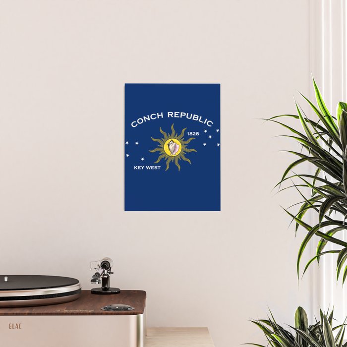 Conch Republic Flag Poster Gallery Image 2