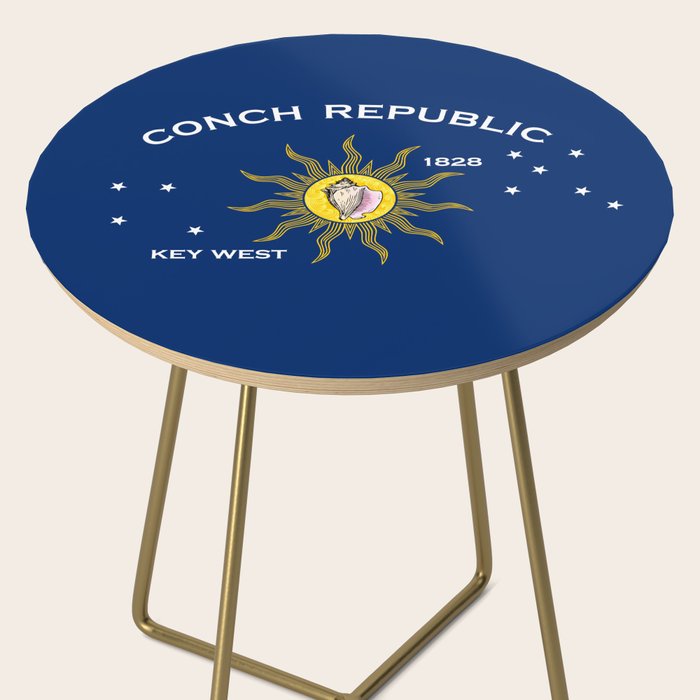 Conch Republic Flag Side Table Gallery Image 2