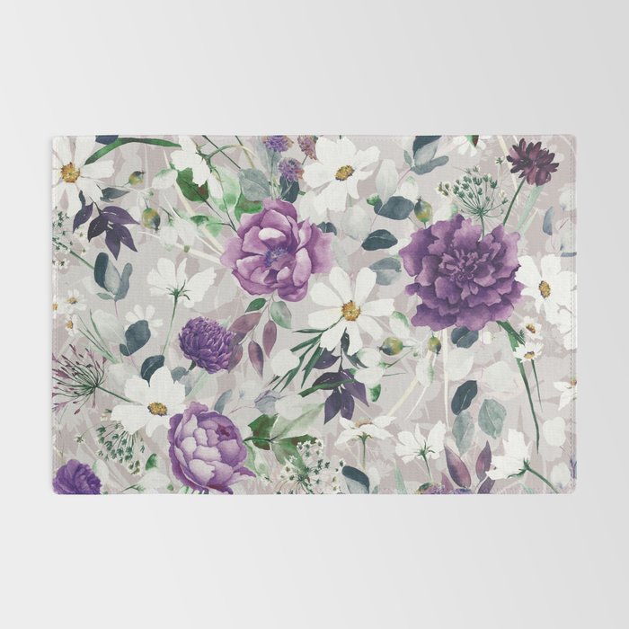 Lush lilac garden Rug Gallery Image 2