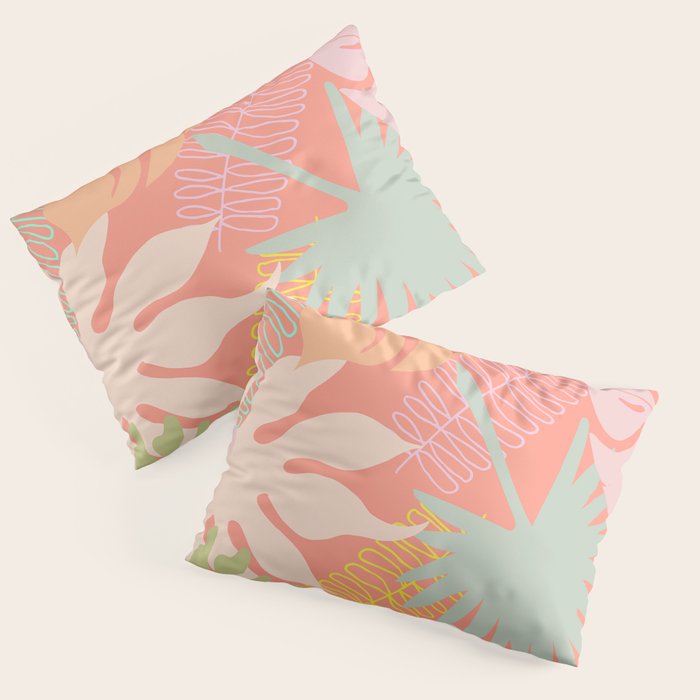 Melon Palms Pillow Sham Gallery Image 1