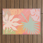Melon Palms Outdoor Rug Gallery Image 1