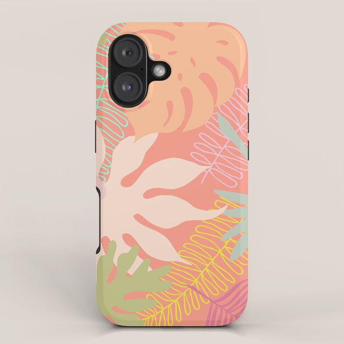 Melon Palms iPhone Case Gallery Image 1