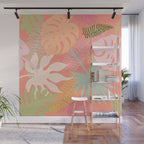 Melon Palms Wall Mural Gallery Image 1