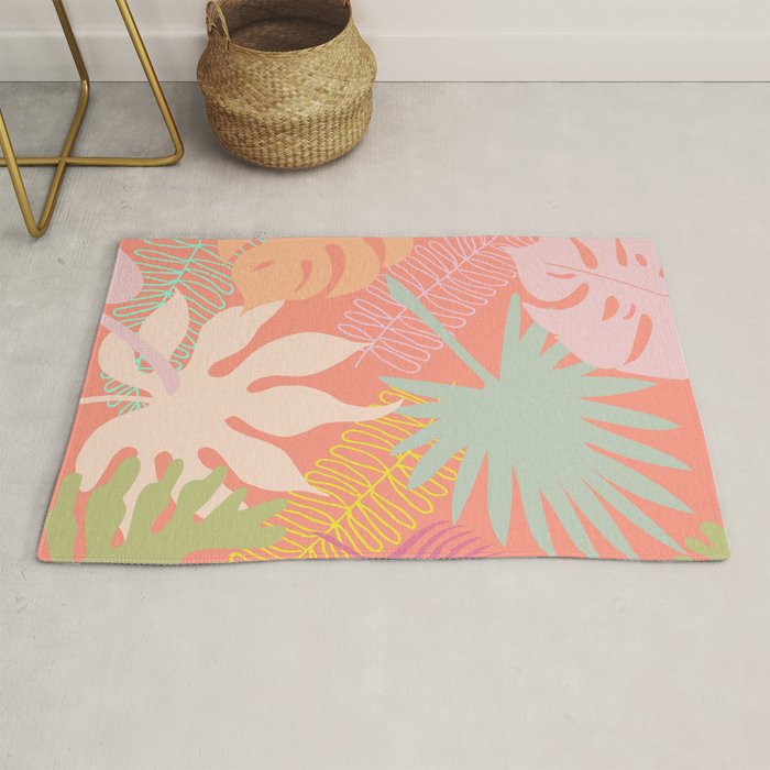 Melon Palms Rug Gallery Image 1