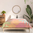 Melon Palms Comforter Gallery Image 3