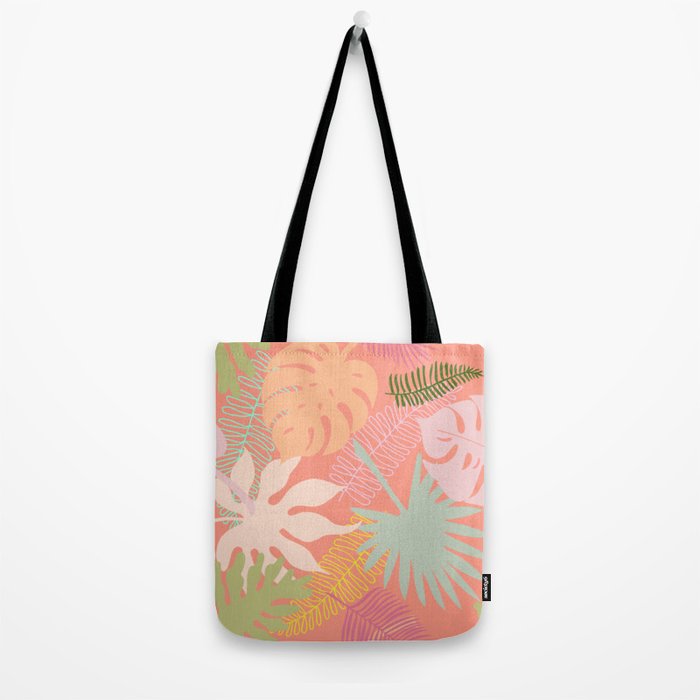 Melon Palms Tote Bag Gallery Image 2