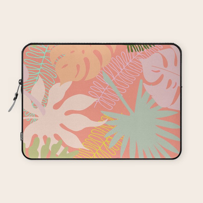 Melon Palms Laptop Sleeve