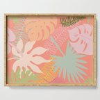 Melon Palms Serving Tray Gallery Image 1