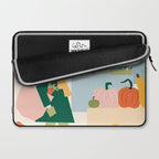 Girl at the farmers market Laptop Sleeve Gallery Image 2