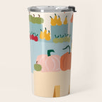 Girl at the farmers market Travel Mug Gallery Image 2