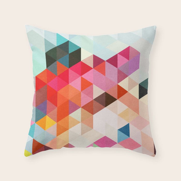Heavy words 01. Throw Pillow Gallery Image 1