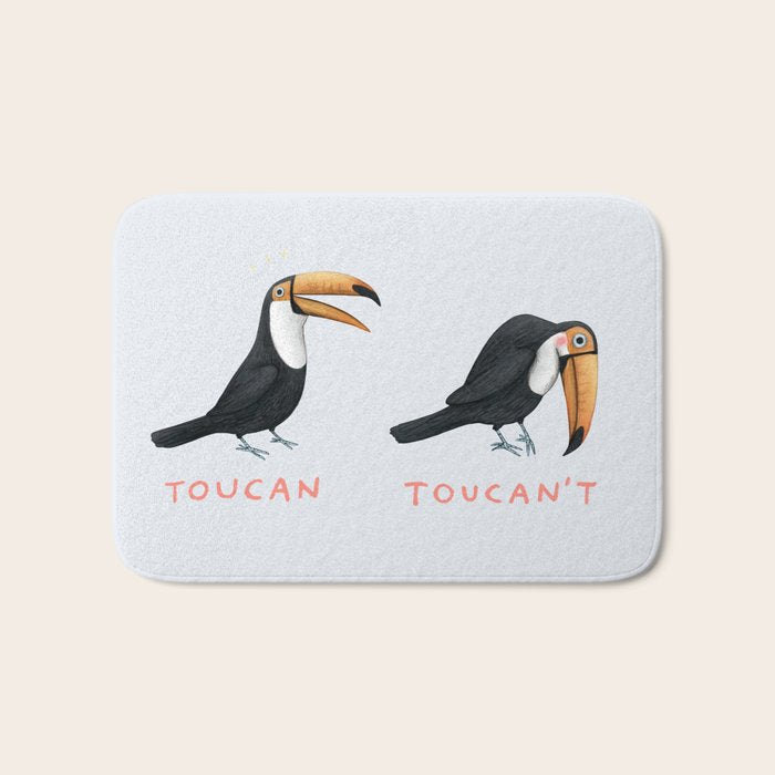 Toucan Toucan't Bath Mat Gallery Image 1