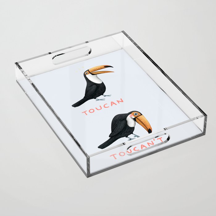 Toucan Toucan't Acrylic Tray Gallery Image 1