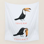 Toucan Toucan't Wall Tapestry Gallery Image 4