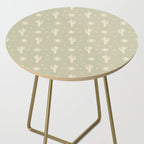 Boho Cactus Sun Desert Sage Green Pattern Side Table Gallery Image 2