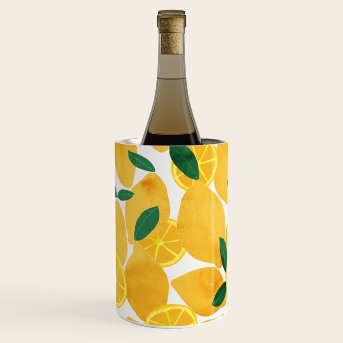 lemon mediterranean still life Wine Chiller Gallery Image 1