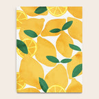 lemon mediterranean still life Notebook Gallery Image 4