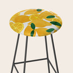 lemon mediterranean still life Stool Gallery Image 2