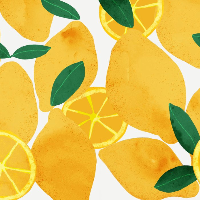 lemon mediterranean still life Coffee Mug Gallery Image 2