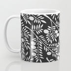 White Olive Branches Coffee Mug Gallery Image 3
