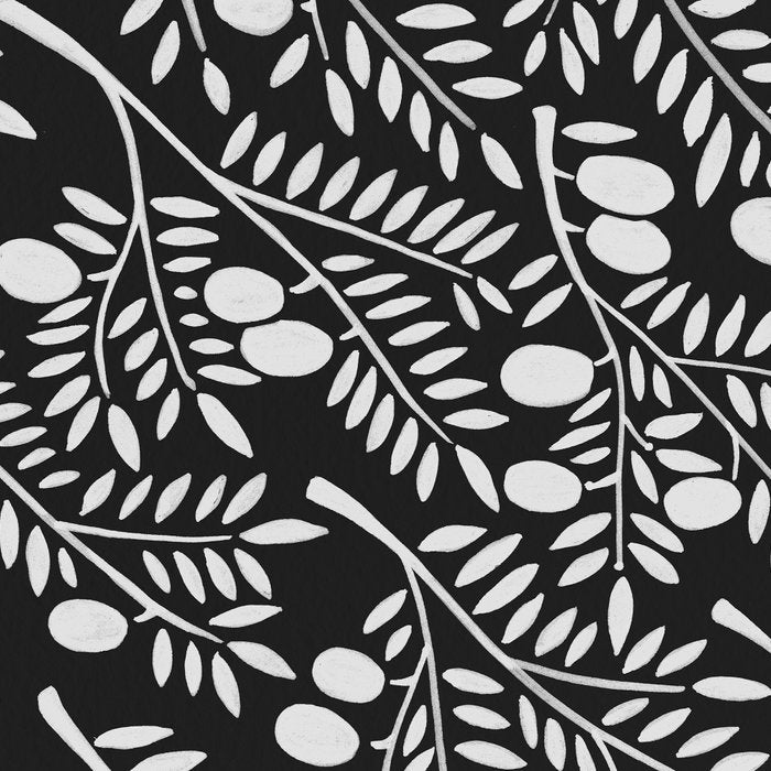 White Olive Branches Coffee Mug Gallery Image 2