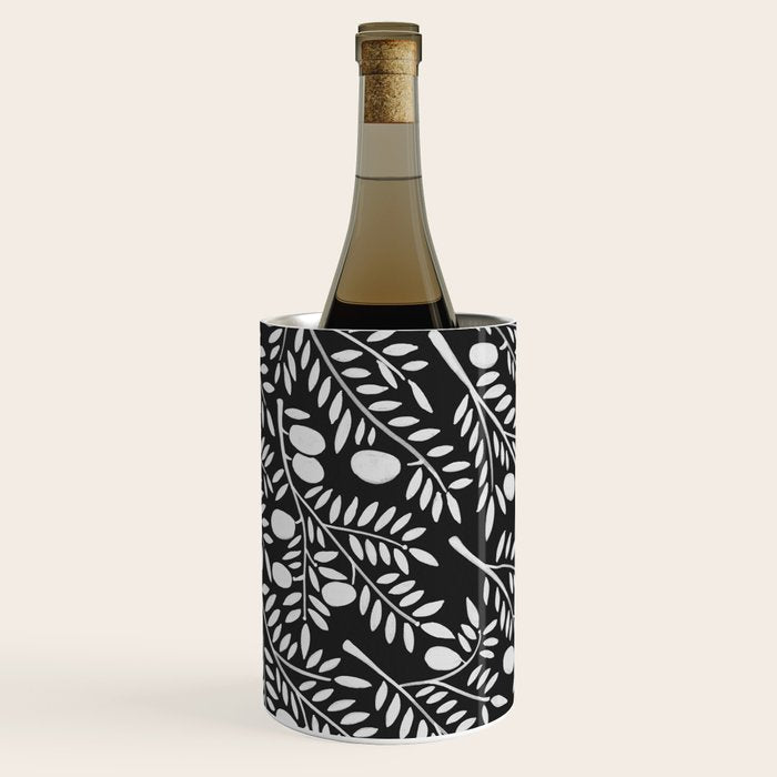 White Olive Branches Wine Chiller Gallery Image 3