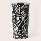 White Olive Branches Travel Mug Gallery Image 1