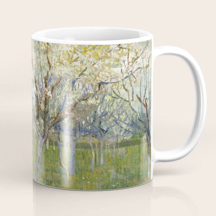 The Pink Orchard by Vincent van Gogh, 1888 Coffee Mug Gallery Image 1