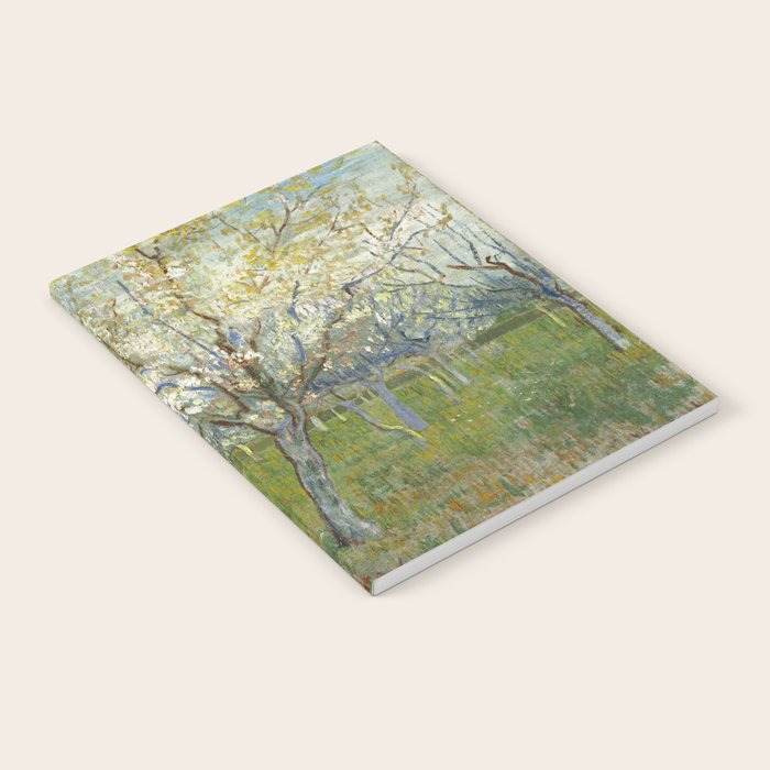 The Pink Orchard by Vincent van Gogh, 1888 Notebook Gallery Image 2