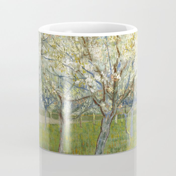 The Pink Orchard by Vincent van Gogh, 1888 Coffee Mug Gallery Image 4