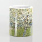 The Pink Orchard by Vincent van Gogh, 1888 Coffee Mug Gallery Image 4