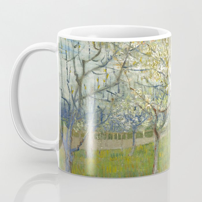 The Pink Orchard by Vincent van Gogh, 1888 Coffee Mug Gallery Image 3