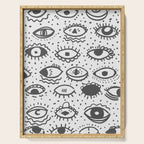 EYES PATTERN Serving Tray Gallery Image 1