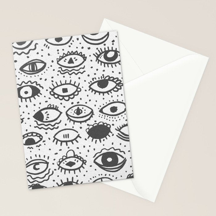 EYES PATTERN Stationery Card Gallery Image 2