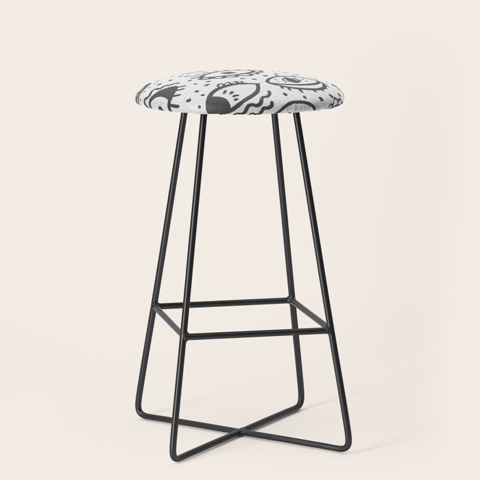 EYES PATTERN Stool Gallery Image 1