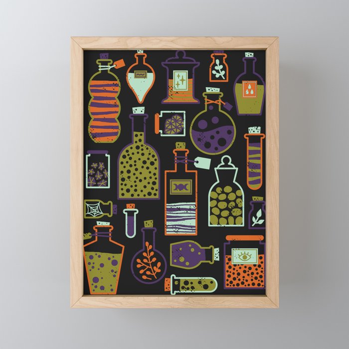 Potion Shelf Mini Art Print Gallery Image 1