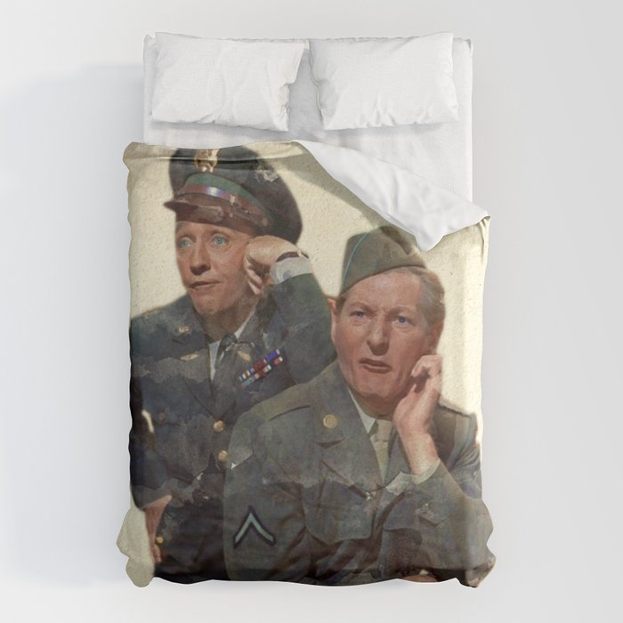 Wallace & Davis (White Christmas) Duvet Cover Gallery Image 1