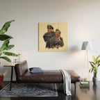Wallace & Davis (White Christmas) Wood Wall Art Gallery Image 2