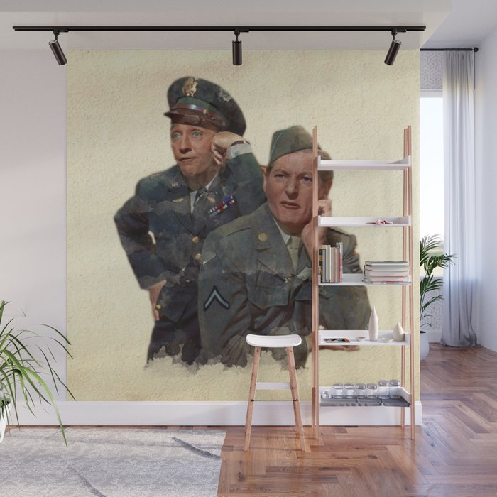 Wallace & Davis (White Christmas) Wall Mural Gallery Image 1