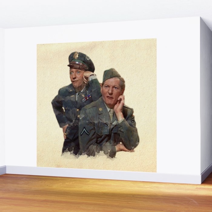 Wallace & Davis (White Christmas) Wall Mural Gallery Image 2