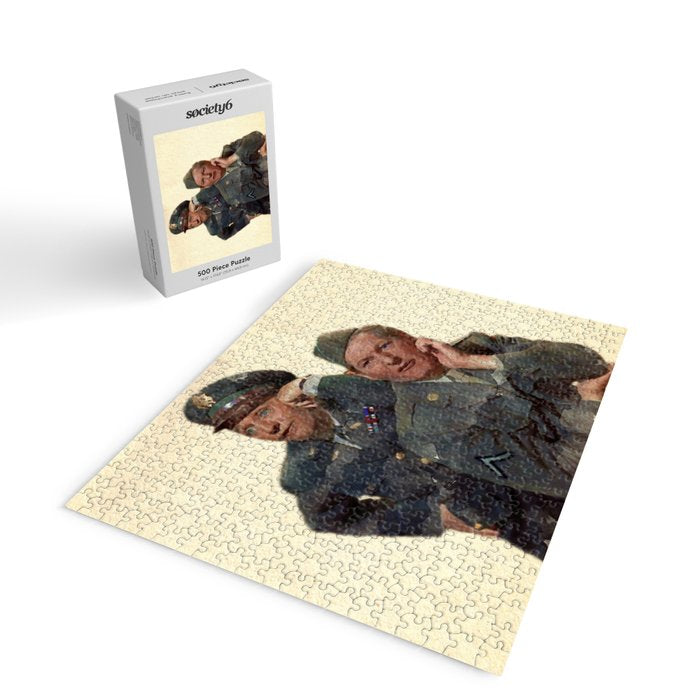 Wallace & Davis (White Christmas) Jigsaw Puzzle Gallery Image 2
