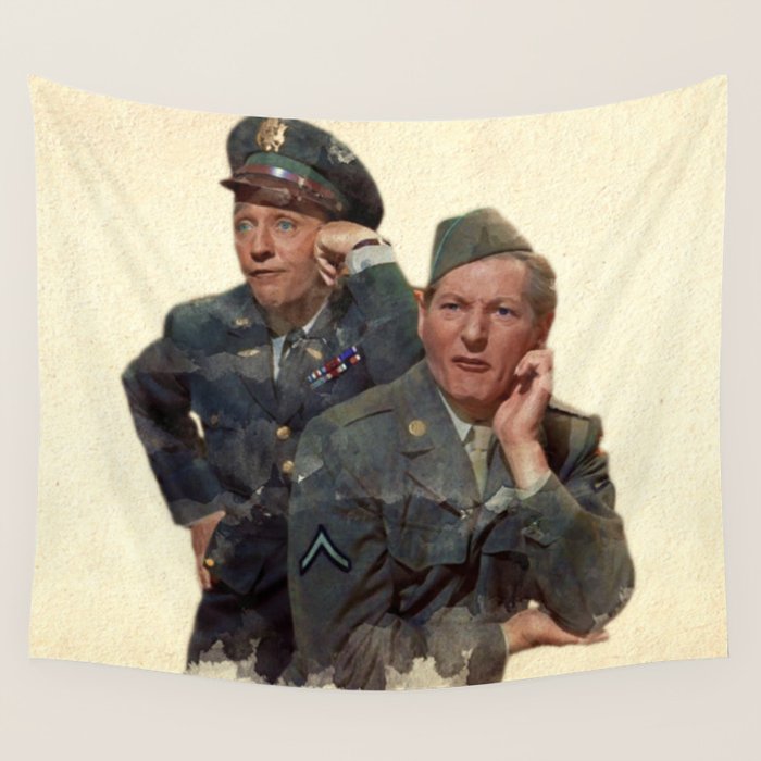Wallace & Davis (White Christmas) Wall Tapestry Gallery Image 4