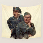 Wallace & Davis (White Christmas) Wall Tapestry Gallery Image 4