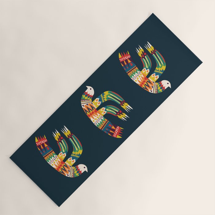 Native Bird Yoga Mat Gallery Image 1