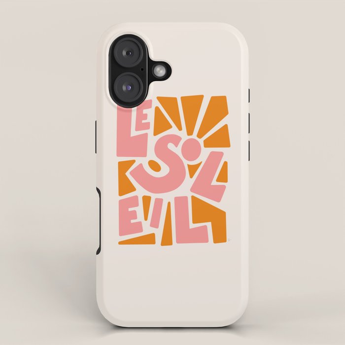 Le Soleil French Sun iPhone Case Gallery Image 1