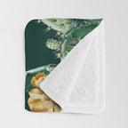 Cactus Garden Throw Blanket Gallery Image 3