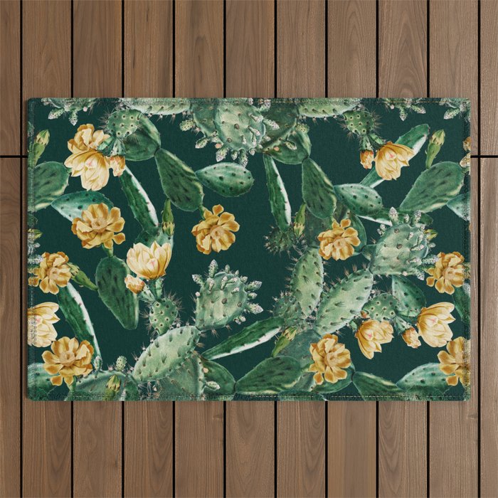 Cactus Garden Outdoor Rug Gallery Image 1