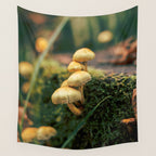 Little Mushrooms Wall Tapestry Gallery Image 4